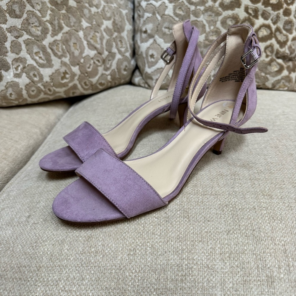 Nine West | NWOB | Lifestyle | Kitten Heels | Lavender | 9.5